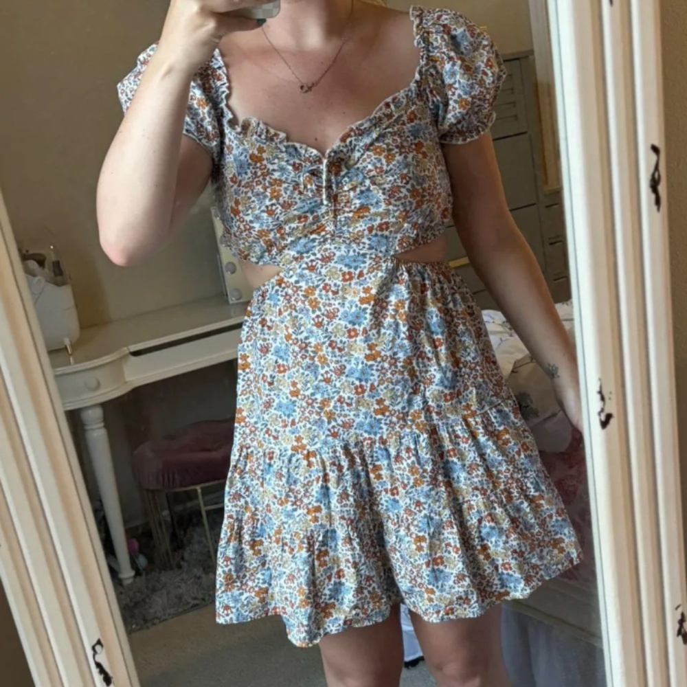 Nanamacs Floral Sundress Size Large